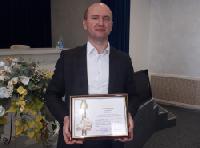 Потемкин Игорь Витальевич награжден почетной грамотой Министерства энергетики Республики Беларусь 
